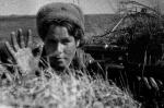 „Miejsce pracy” snajperki. Okopy gdzieś w Rosji, 1942 rok.