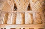 Majolikowy strop meczetu w Isfahanie 