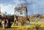 ≥Jean-Pierre Norblin, „Wieszanie zdrajców”. Egzekucja „in effigie” na przywódcach targowicy odbyła się po wydaniu wyroku przez powstańczy Sąd Najwyższy Kryminalny 29 września 1794 r. 