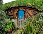 Shire, czyli ojczyznę hobbitów, można podziwiać  w Nowej Zelandii, tam bowiem kręcono „Władcę pierścieni”  