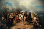 Pojęcie wojny, która żywi się sama, ukuł Albrecht von Wallenstein, jeden z wodzów cesarskiej armii. W 1632 r. pokonał on pod Lützen wojska szwedzkiego króla Gustawa II Adolfa (obraz Carla Wahlboma)  
