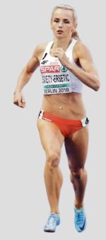 Justyna  Święty-Ersetić zdobyła dwa złote medale – w biegu na 400 m  i sztafecie  4x400 m