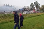 Pożar w meczecie w rejonie Vivalla  w Szwecji. Policja podejrzewała podpalenie. Wrzesień, 2017 rok 