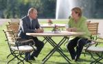 Dwustronne rozmowy Władimira Putina z Angelą Merkel w Mesebergu trwały aż trzy godziny.