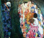 „Śmierć i życie” to obraz, który Klimt namalował w 1910 r., a pięć lat później poprawiał 