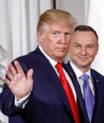 6 lipca 2017 roku Donald Trump spotkał się z Andrzejem Dudą w Warszawie 