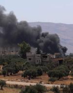 We wtorek rosyjskie lotnictwo zbombardowało miasteczko Muhambal w prowincji Idlib 