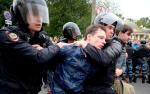 Najwięcej zwolenników opozycji aresztowano w Petersburgu 
