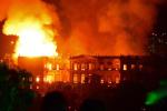 W nocy 2 września w pożarze Muzeum Narodowego Brazylii spłonęło 90 proc. eksponatów.