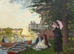 ≥Claude Monet, „Na przystani”, olej, 1871 