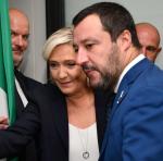 Le Pen i Salvini – francusko-włoski motor europejskiego populizmu. Rzym, 8 października 