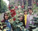 George Harrison, John Lennon, Ringo Starr i Paul McCartney podczas jednej z ostatnich sesji zdjęciowych 