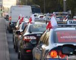 <Taksówkarze w środę  będą tak jak  w październiku protestować na ulicach Warszawy 