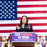 Kamala Harris, wschodząca gwiazda Partii Demokra-tycznej.  Jest w gronie faworytów wyścigu  o nominację do walki   w wyborach prezydenckich w 2020 roku