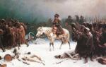 ≥„Odwrót Napoleona spod Moskwy”, obraz Adolpha Nothena 