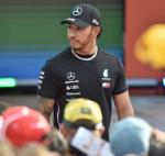 Lewis Hamilton kierowca Mercedesa, pięciokrotny mistrz świata, broni tytułu zdobytego w roku 2018