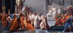 „Zabójstwo Cezara”, obraz Vincenza Camucciniego z 1805 r. 