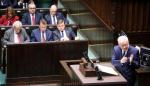 W Sejmie  w trakcie wystąpienia szefa MSZ  nie było prezesa PiS Jarosława Kaczyńskiego.  – Losy ministra się ważą – przekonuje  nasz rozmówca z Klubu PiS dobrze znający całą sytuację  