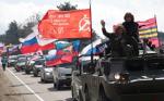 Sewastopol, 16 marca. Parada najgorliwszych zwolenników rosyjskiej aneksji Krymu  