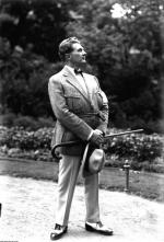 Adam Didur  na krakowskich Plantach, 1927 r.
