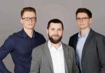 Twórcy aplikacji Wheelme,  (od lewej) Krzysztof Maciążek, Mateusz Młodawski  oraz Damian Kwaśniak, szykują się  do zagranicznej ekspansji oraz pozyskania inwestora. 