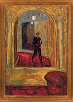 Józef Czapski, „Autoportret w lustrze”, 1937 r., Muzuem Narodowe  
