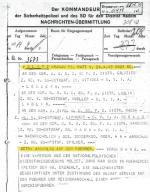 Telegram z 14 kwietnia 1943 r. w sprawie planowanego zamachu na Hitlera 