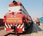 2 Rankiem 2 kwietnia 2019 r. otwarte zostało połączenia China Railway Express z chińskiego Qingdao do ukraińskiego Mińska. Transport, którego wartość wycenia się na około  26 milionów juanów, obejmuje 90 TEU lokalnych towarów eksportowych, głównie części silnikowych i modułów paneli solarnych.