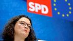 Andrea Nahles, przewodnicząca SPD, stoi wobec największego kryzysu partii w jej ponad 150-letniej historii 