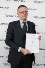 Dr Mateusz Woiński,  zastępca dyrektora Kolegium Prawa Akademii Leona Koźmińskiego 