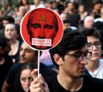 W antyrosyjskich i antyrządowych protestach główną rolę odgrywają młodzi obywatele Gruzji 