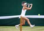 Magda Linette pierwszy raz wygrała mecz  w Wimbledonie 