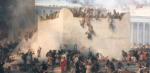 Oblężenie Jerozolimy trwało ponad cztery miesiące (obraz Davida Robertsa z 1850 r.). Według niektórych wyliczeń Świątynia Jerozolimska została zburzona między 9 i 17 sierpnia 70 r. 