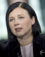 Věra Jourová, Czeszka z formalnie liberalnej partii ANO,  w kończącej pracę Komisji zajmowała się sprawiedliwością, prawami konsumenta i równością płci 