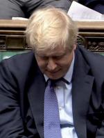 Boris Johnson po przegraniu głosowania uchwały, która umożliwiłaby brexit 31 października  