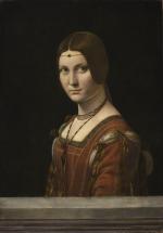 Leonardo  da Vinci,  „La Belle Ferronnière”, czyli „Portret damy  z mediolańskiego dworu” 