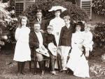 Roosevelt z drugą żoną Edith (z prawej) oraz dziećmi 