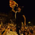Barcelona, 16 października, wiec zwolenników niepodległości  