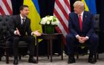 Sytuacja  na Ukrainie dowodzi,  że europejskie ambicje rozwiązywania spraw międzynarodowych bez wsparcia USA  nie przynoszą rezultatów.  Na zdjęciu: prezydenci Wołodymyr Zełenski  i Donald Trump podczas rozmów w Nowym Jorku, wrzesień 2019 r. 
