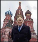 Boris Johnson w Moskwie, jeszcze jako szef dyplomacji (grudzień 2017 r.). Jego związki z rosyjskimi oligarchami miały sprawić,  że nadzór nad wywiadem zagranicznym Brytyjczycy przenieśli wówczas z MSZ do kancelarii premiera 
