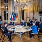 Przywódcy Ukrainy, Francji, Rosji i Niemiec rozpoczęli rozmowy w poniedziałek wieczorem 