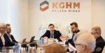 Pierwsze posiedzenie Rady Medycznej KGHM Polska Miedź SA  W jej składzie znaleźli się lekarze, naukowcy i przedstawiciele kadry zarządzającej KGHM 