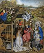 „Boże Narodzenie”, obraz namalowany przez Roberta Campina ok. 1425 r. 