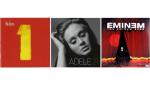 Największe płytowe hity XXI w.: The Beatles „1” 33 mln egz. Adele „21” 32 mln egz. Eminem „The Eminem Show” 27 mln egz.