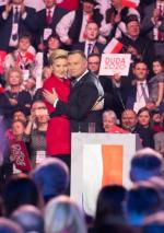 Andrzej Duda może liczyć na wsparcie żony, której w czasie konwencji dziękował za 25 lat małżeństwa 