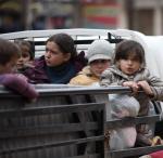 Północny zachód Syrii. Ucieczka przed bombami armii Baszara Asada i Rosjan 
