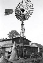 Stary wiatrak na Górnym Śląsku, 1934 r. 