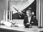 Baron Wernher von Braun (1912–1977), od maja 1964 r. dyrektor NASA Marshall Space Flight 