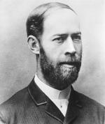 Heinrich Hertz (1857–1894), niemiecki fizyk, odkrywca fal elektromagnetycznych 