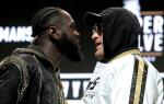 Deontay Wilder (z lewej) i Tyson Fury. Zwyczajowa komedia w trakcie konferencji prasowej 